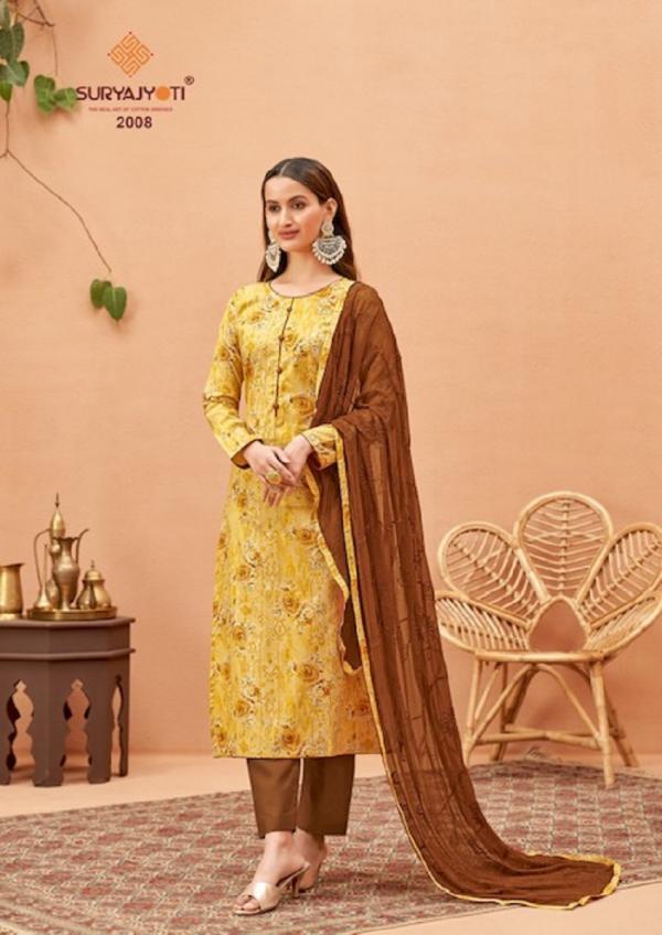 Suryajyoti Kiana Vol-2 Cotton Designer Exclusive Dress Material